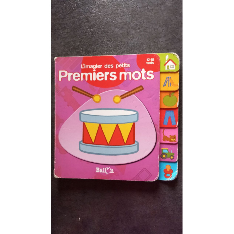 L'imagier des petits mots 12-18 mois