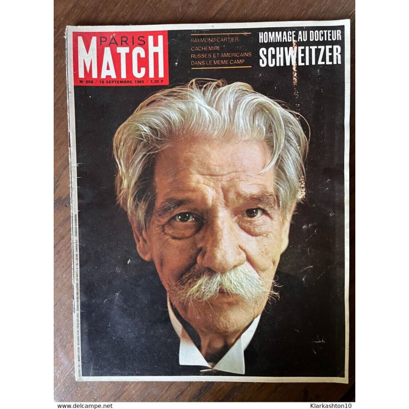 Paris Match n858 18 Septembre 1967