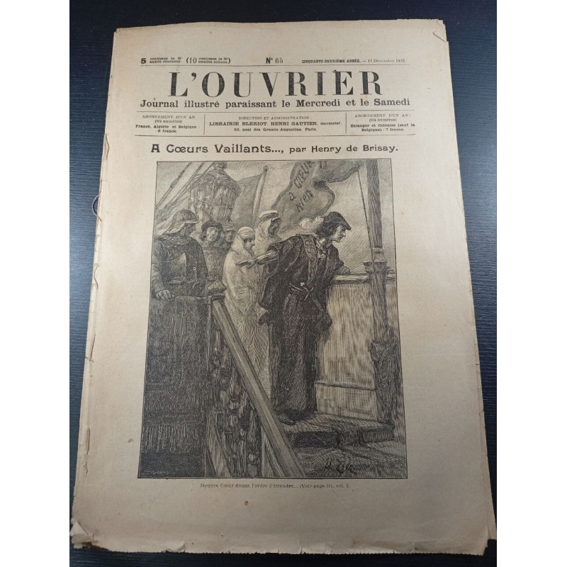 L'ouvrier n°65 - 1912