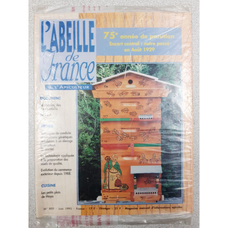 Revue L'abeille de France n° 805