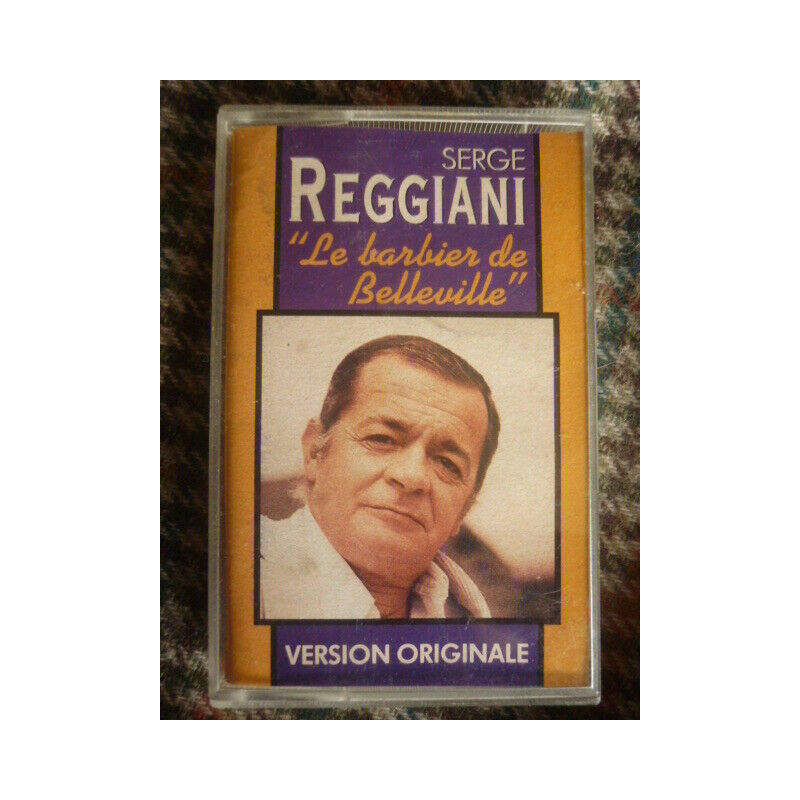 Serge reggiani le barbier de belleville Cassette Audio-K7 Comet 5182