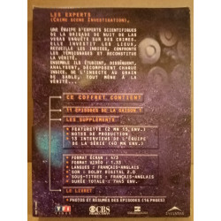 Les Experts Saison 1 épisodes 13-23 Coffret 3 DVD