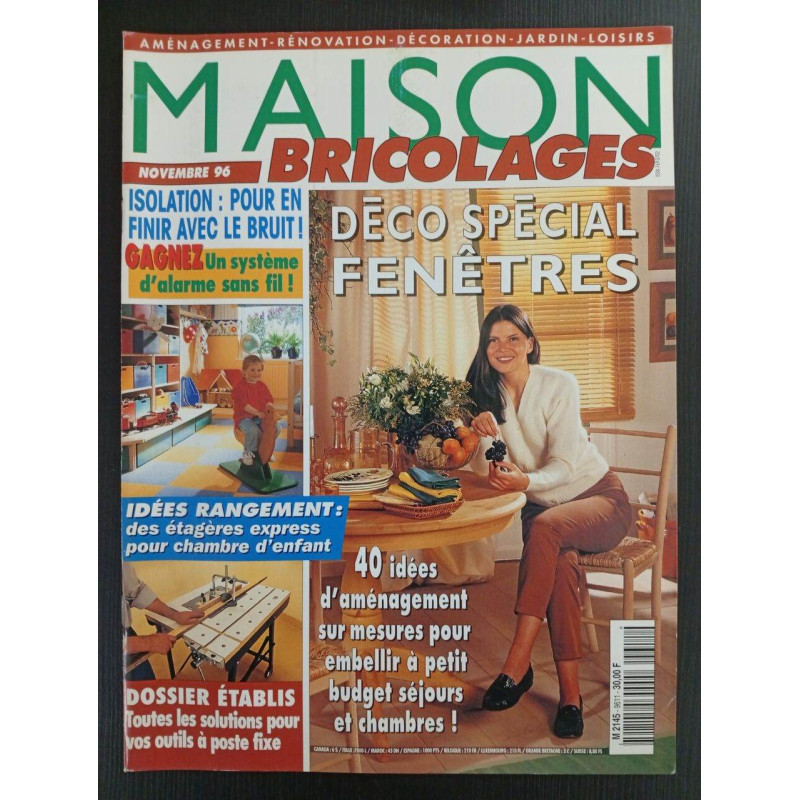 Revue Maison et Bricolages N° 9611