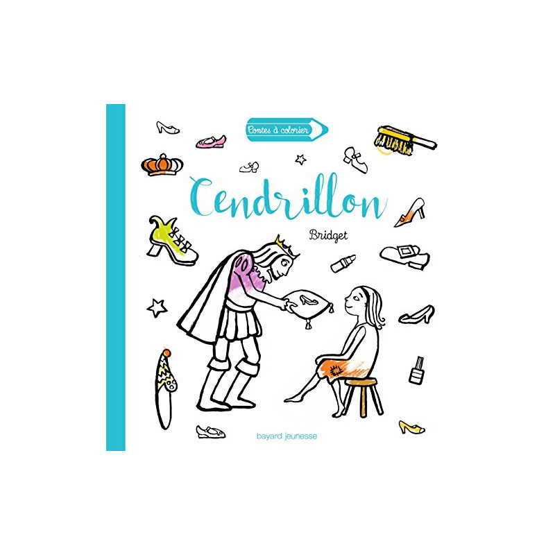 Contes a colorier - cendrillon
