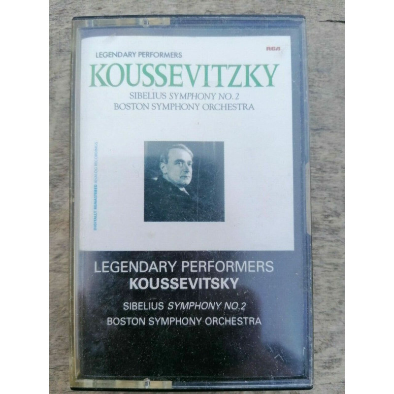 Koussevitzky Sibelius Symphony N2 Cassette RCA GK 85232