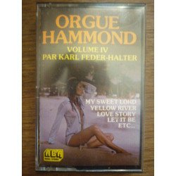 Orgue Hammond Volume IV par Karl Feder-Halter Cassette ABA 3344