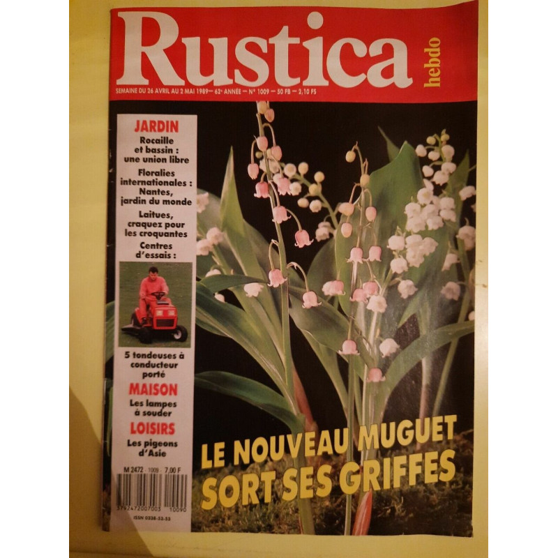 Rustica Hebdo Nº1009 Le Nouveau Muguet Sort Ses Griffes 1989