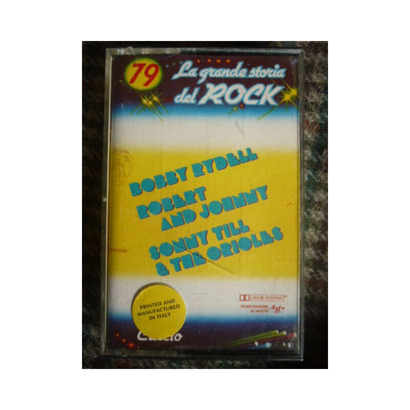 79 - LEGENDS OF ROCK BOBBY RYDELL... Cassette Audio-K7 CURCIO