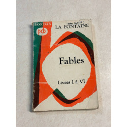 La fontaine fables (tomes I à IV)