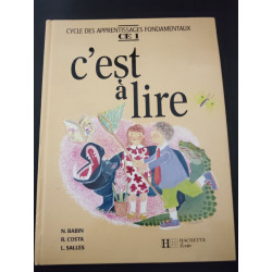 C'est à lire CE1 - Livre de l'élève - Ed.1991