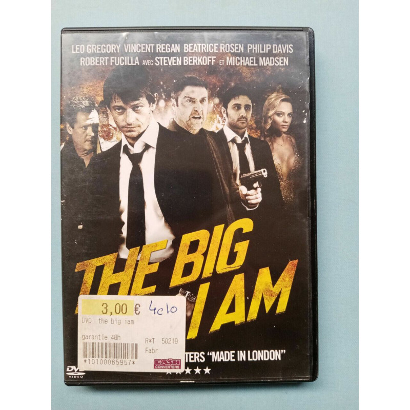The Big I Am Leo Gregory Vincent Regan DVD simple