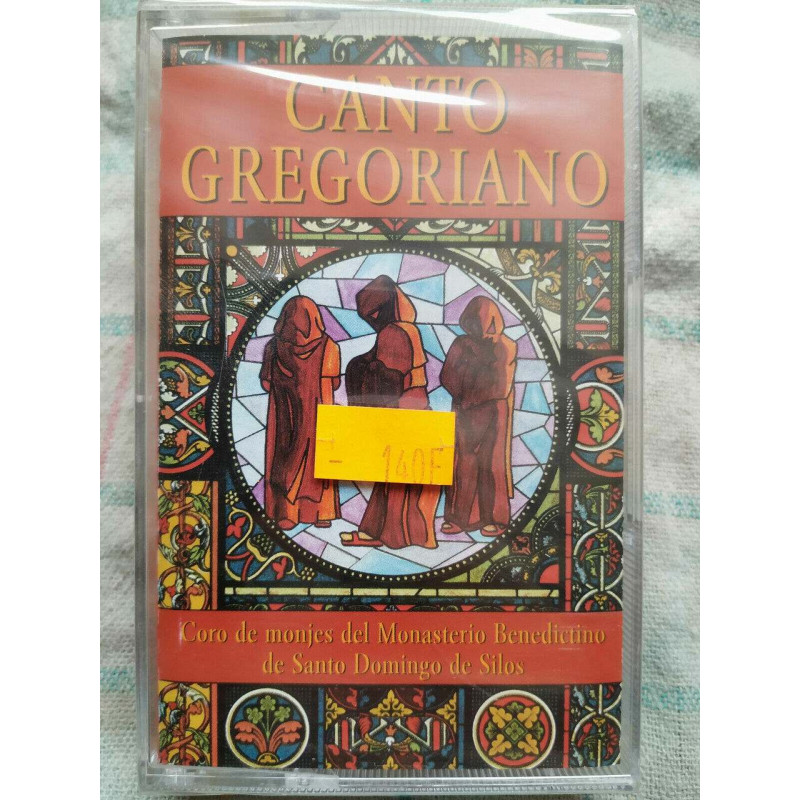 Canto Gregoriano Cassette Audio-K7 NEUVE SOUS BLISTER