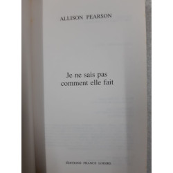 Je ne sais pas comment elle fait