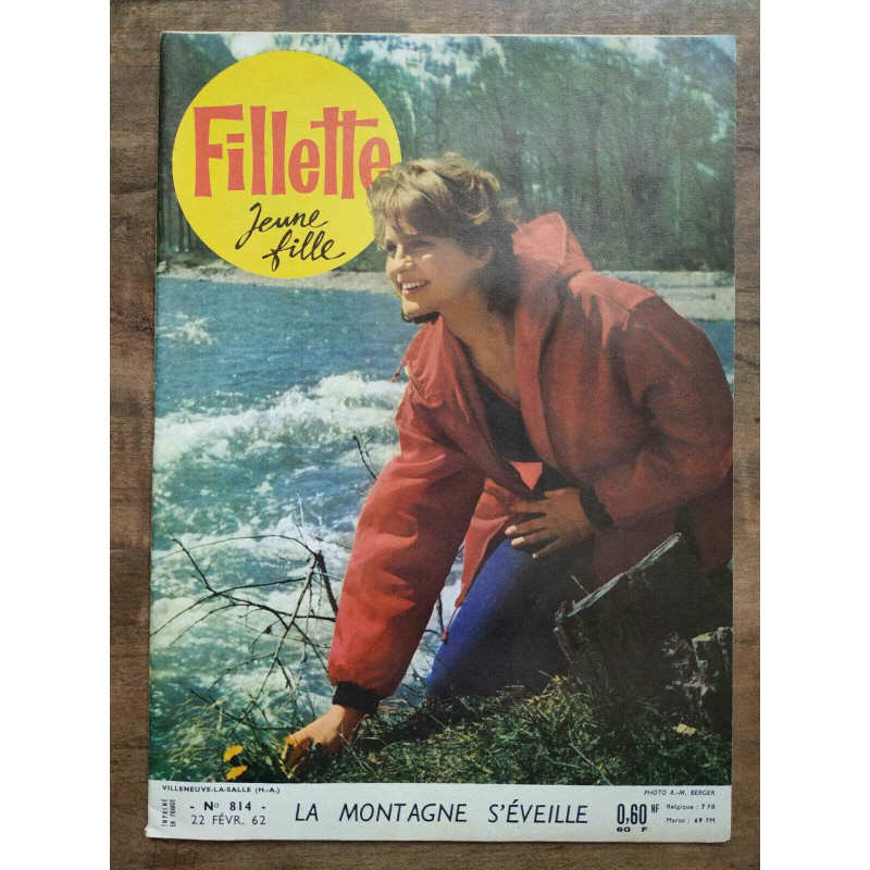 Fillette jeune fille n814 22 Février 1962