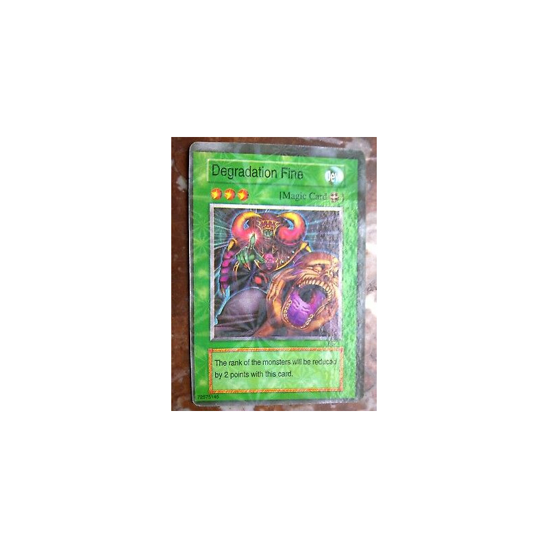 Degradation Fine 657 YU-GI-OH