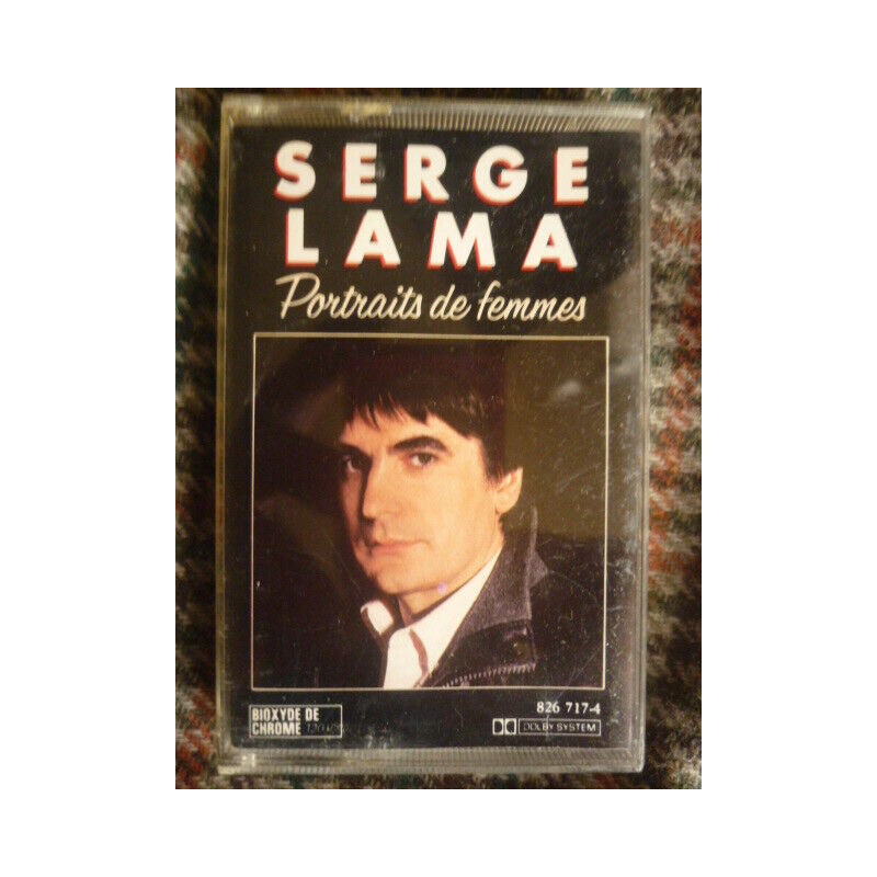 Serge Lama Portraits de femmes Cassette Audio-K7 Philips 826 717-4