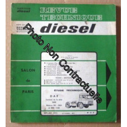 Revue Daf Camions Serie 2600 Moteurs Dk Dja Dkd 1160 N°51 D