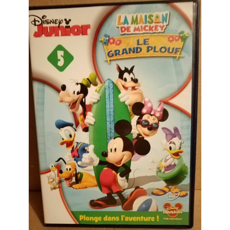 n5 - La maison de mickey Le Grand plouf DVD