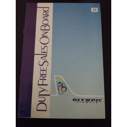 Duty free sales on board 88