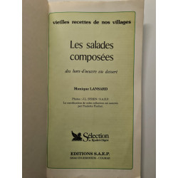 Les salades composées des hors-d'oeuvre au désert