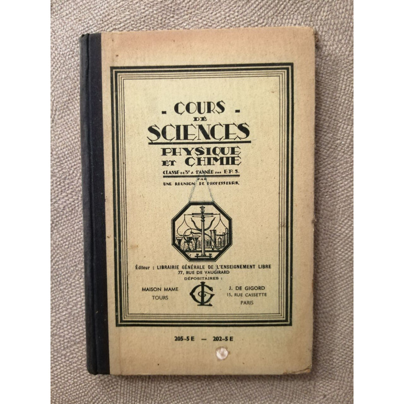 Cours de Sciences Physique et Chimie