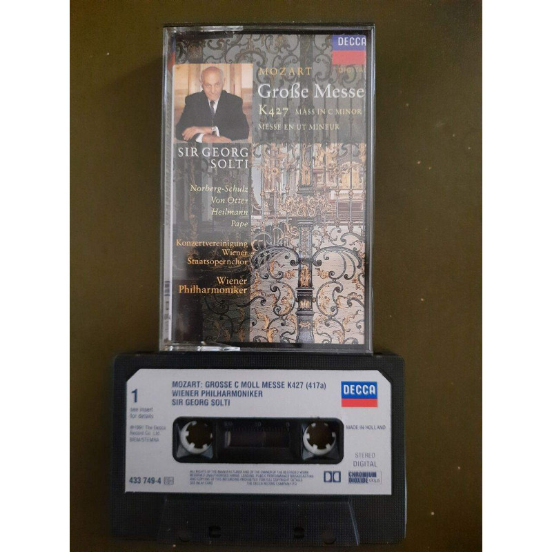 K7 Audio : Mozart - Große Messe - Mass in C Minor K. 427