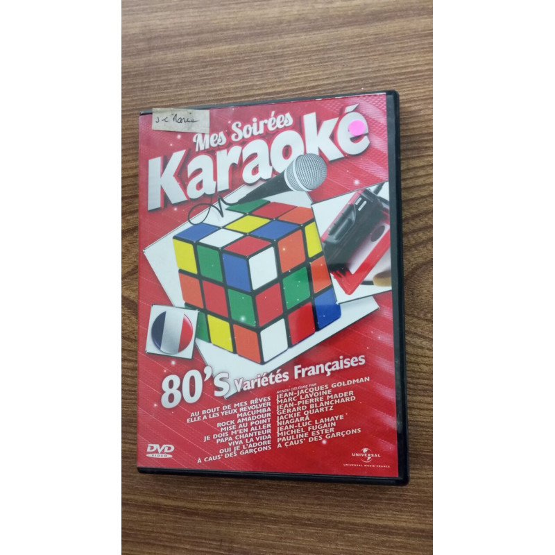 Mes soirées karaoké 80's