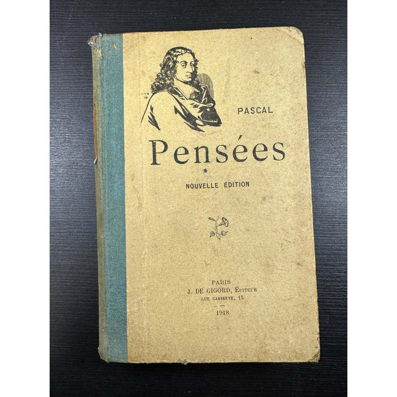 Pascal Pensées edition classique - sixieme edition