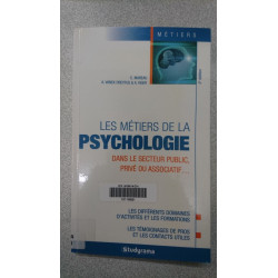 Les métiers de la psychologie