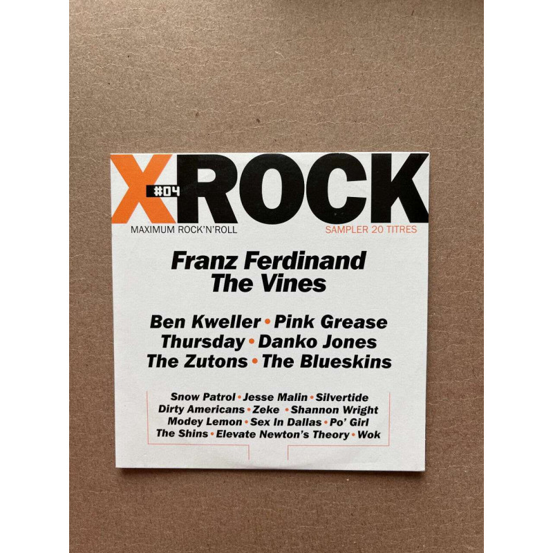X-Rock N4 Maximum Rock 'n' Roll - Franz Ferdinand The Vines CD