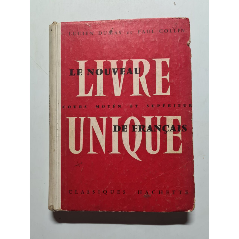 Le Nouveau livre unique de français