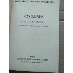 Richard et cyclones Librairie des champs élysées