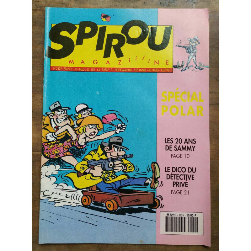 Magazine Spirou n2829 Juillet 1992
