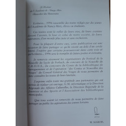 Ecritures 1996
