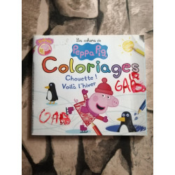 Coloriages chouettes voila l'hiver
