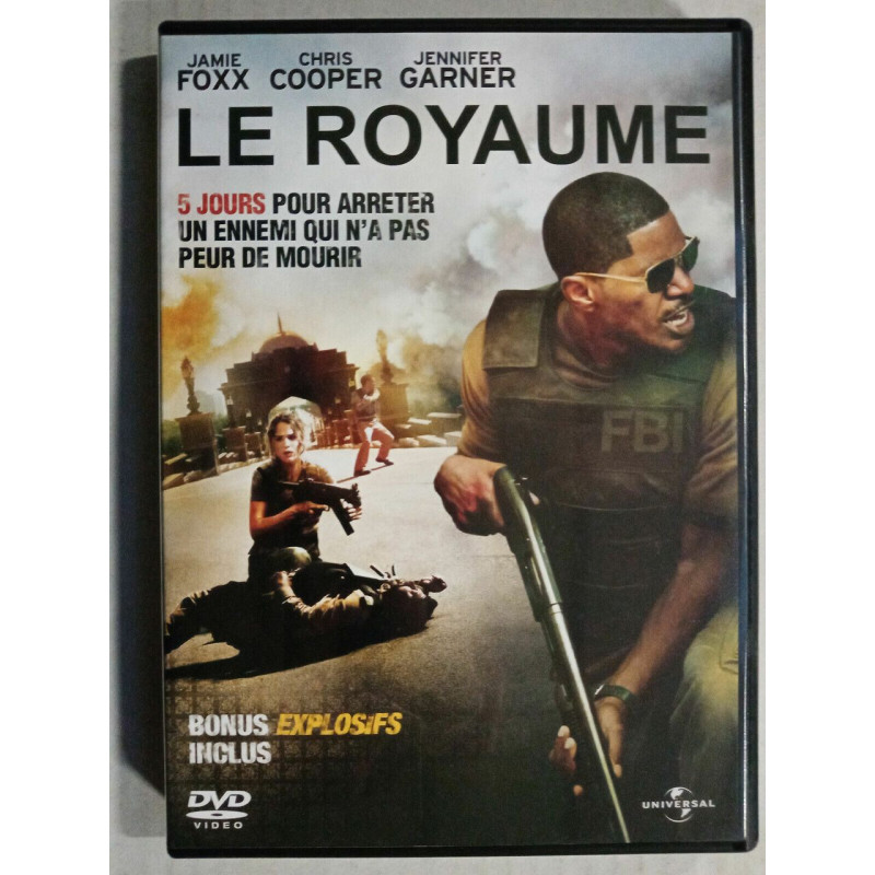 Le Royaume Jamie Foxx Jennifer Garner DVD simple
