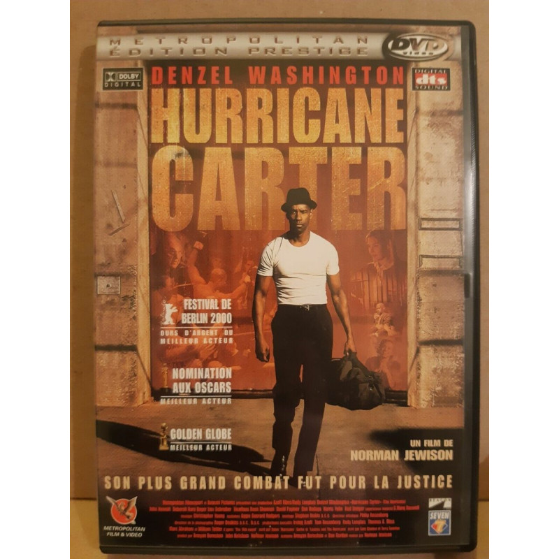 Hurricane Carter Denzel Washington DVD