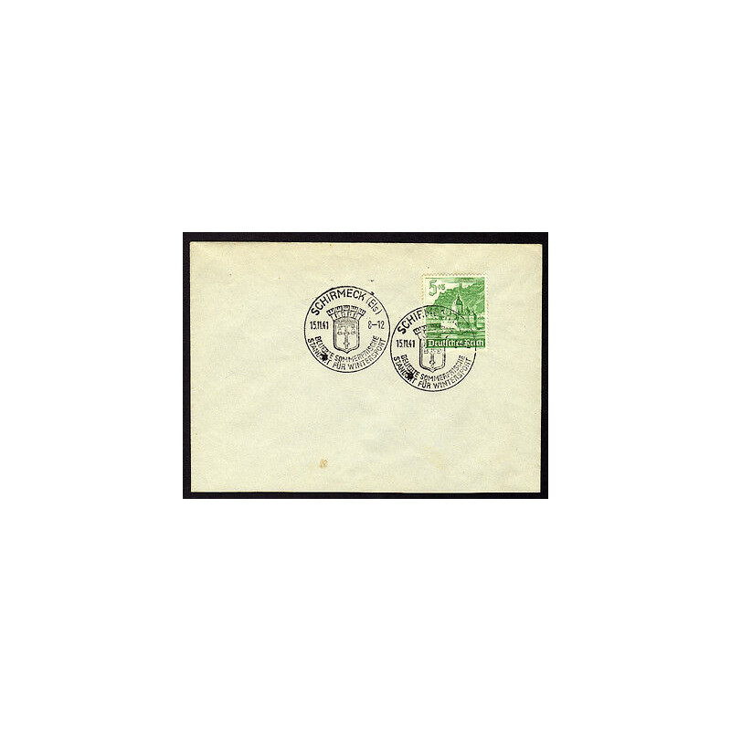 Allemagne n 677 Yv. cachet WW2 SCHIRMECK Timbre Allemand Mi n 753