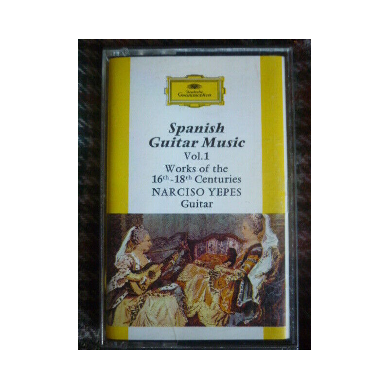 Spanish Guitar music v 1 Narciso yepescassette Audio-K7 Deutsche...
