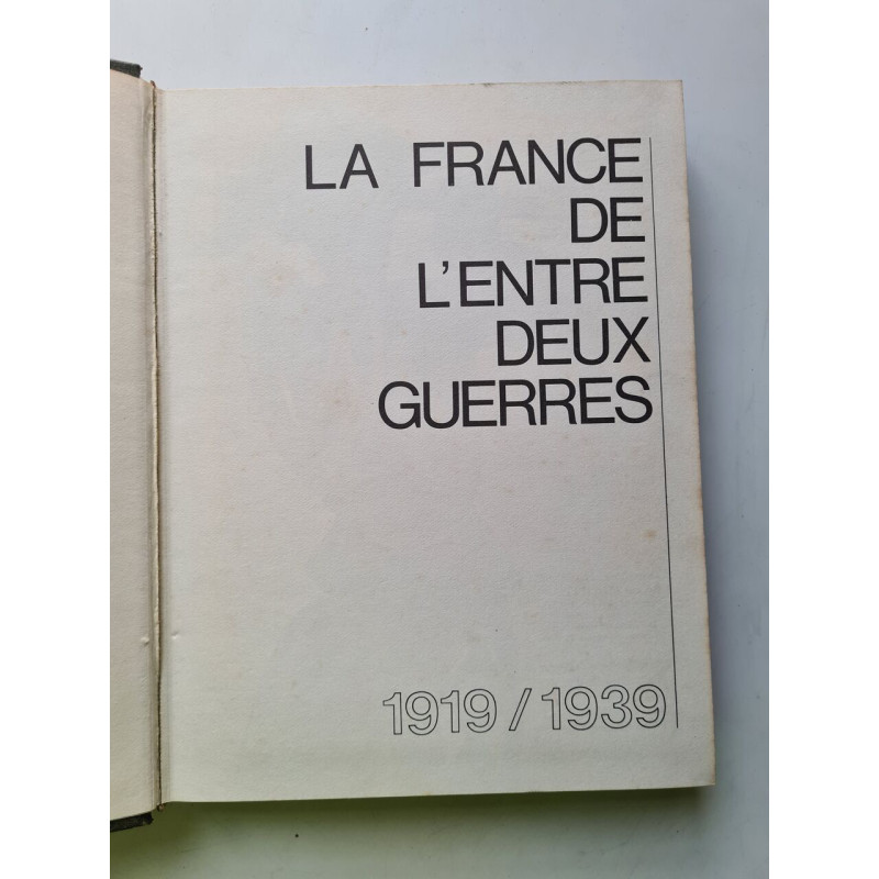 La France de l'Entre-deux-guerres