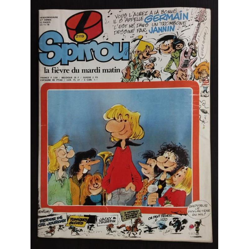 Revue Le Journal de Spirou N° 2119