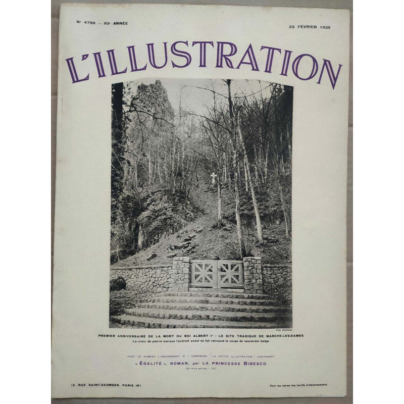 n4799 23 Février 1935 La Petite Illustration n712 Février 1935