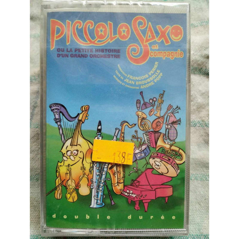 Piccolo Saxo et compagnie Cassette Audio-K7 NEUVE SOUS BLISTER