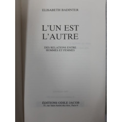 L'un est l'autre des relations entre hommes et femmes