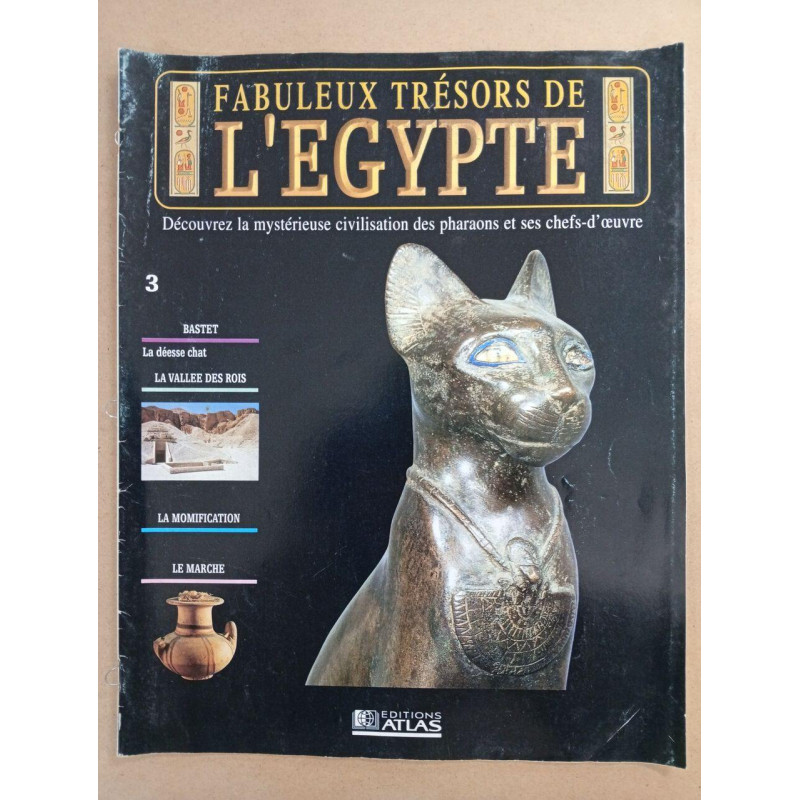 Revue Atlas - Les fabuleux trésors de l'Egypte N° 3