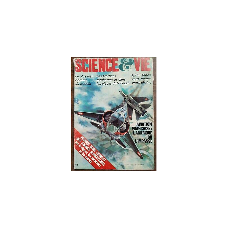 Science Vie Nº 705 Juin 1976 L'aviation Française