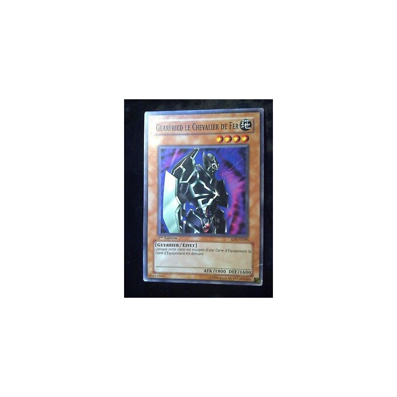 Gearfriend Le Chevalier de Fer SD5-FR005 Yu-Gi-Oh