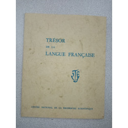 Trésor de la langue française