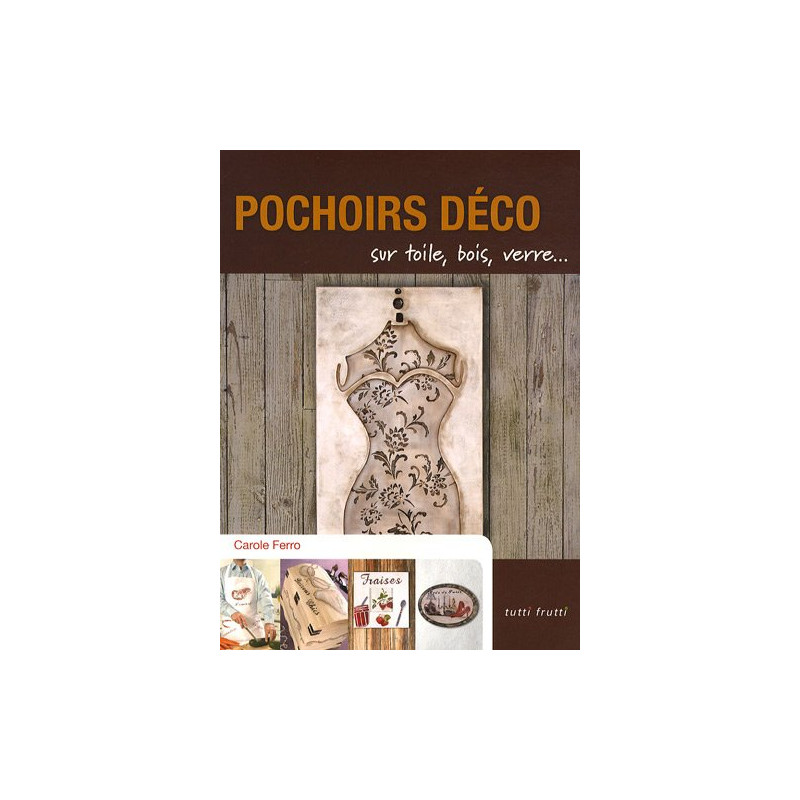 Pochoirs déco : Sur toile bois verre