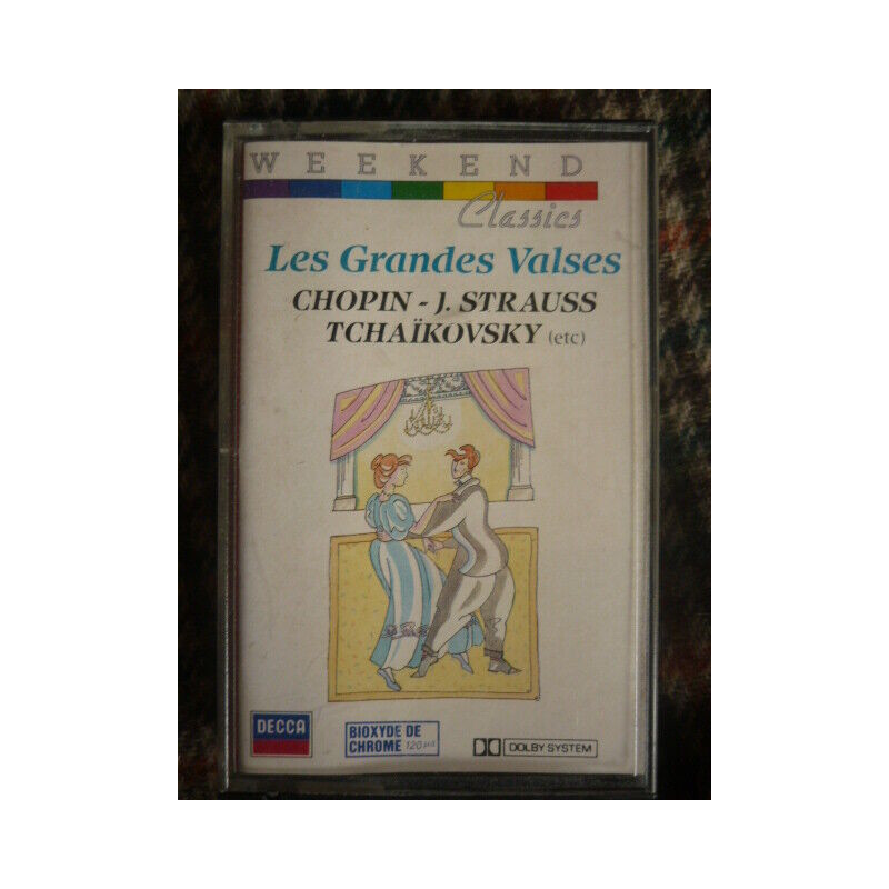 LES GRANDES VALSES CHOPIN-J.STRAUSS... Cassette Audio-K7 DECCA 417...